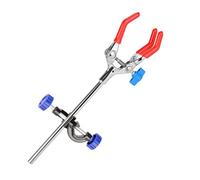 stonylab Serre-joint pivotant à 3 dents et support de pince croisée de laboratoire, robuste à 3 griffes, rallonge facile et réglable, pince pivotante et support de pince à tête Boss