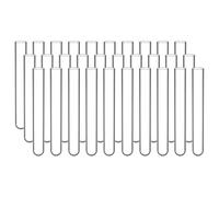 stonylab Tubes à Essai en Verre - Tubes à Essai en Verre Borosilicaté Transparent à Fond Rond, Diamètre de 20 mm et Longueur de 150 mm pour Usage en Laboratoire, lot de 30