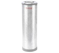 stonylab Vase Dewar, Forme Cylindrique Dewar Flask en Verre Borosilicaté avec Base en Aluminium, Flacon Dewar en Profondeur Intérieure 300 mm et Diamètre Intérieur 75 mm pour Laboratoire - 1L