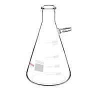 StonyLab Verre Borosilicate Filtrage Flasque, Glass Filtering Flask Filtrage de Laboratoire, Boulon du cou avec Tubulation - 1000ml