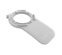 Stoockie Levier Couleur (Noir ou Blanc ou Rouge) - Languette Compatible Supports téléphone Quadlock (Blanc)