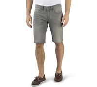 STOOKER Bermuda d'été en denim 5 points pour homme - Coupe droite - Décontracté