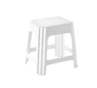 Stool GIGANPLAST Modèle NOVANTA 42X34X42H Tour En Plastique Blanche SGA7590