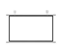 Stoolzfaid éCran Blanc Videoprojecteur,éCran Retroprojecteur Retractable,éCran De Projection Portable,Facile à Ranger,Convient Aux Salons,Jardins,Cours Et Salles De Classe