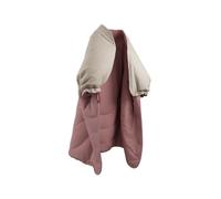 STOOV Huge Hug³ - Couverture chauffante - Sans fil - Technologie de chauffage infrarouge - Flex batterie avec 1,5 à 3 heures chaleur sans fil - 135x180 cm - Original - Soft Pink