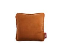 STOOV Ploov³ - Coussin chauffant - Sans fil - Technologie de chauffage infrarouge - Pro batterie avec jusqu'à 10 heures chaleur sans fil - 45x45 cm - Velvet - Terracotta Orange