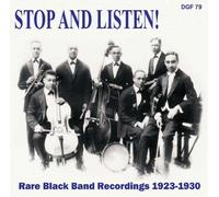 Stop And Listen! Rare Black Band Recordings 1923-1930 by Various Artists (2012-12-18)