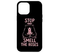 Stop and Smell The Roses Randonnée Camping Nature Lover Coque pour iPhone 12 Pro Max