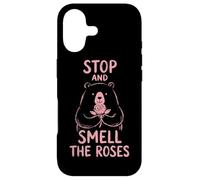 Stop and Smell The Roses Randonnée Camping Nature Lover Coque pour iPhone 17