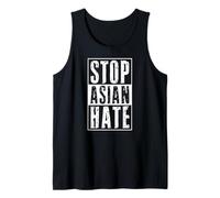 Stop Asiatique Haine Anti Racisme Sensibilisation Contre Crimes Fascisme Débardeur