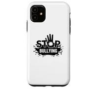 Stop Bullying Empreintes de Mains Anti-Intimidation Coque pour iPhone 11