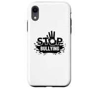 Stop Bullying Empreintes de Mains Anti-Intimidation Coque pour iPhone XR