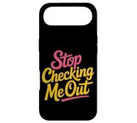 Stop Checking Me Out Rencontres de Flirt Antisocial - Coque pour iPhone Air