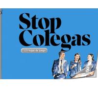 Stop Colegas - 115 hojas de juego: El clásico juego «Stop» en clave laboral - Juego para equipos y oficinas - Categorías sobre la vida cotidiana entre compañeros de trabajo