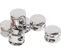 Stop-cordon - Argent - 13,6 x 9,4 mm - 6 pcs