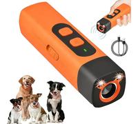 Stop-Croq-Calmez Les Aboiements Tout En Douceur, En Une Pression, Croqpatte Ultrasons Anti Aboiement, Anti-Aboiement Portable Pour Chiens, Anti-Bark Led Light, Pour Sécurité Intérieur Extérieur (A)