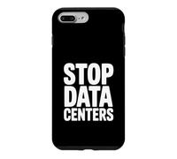 Stop Data Centers Save Our Planet Respectueux de l'environnement Coque pour iPhone 7 Plus/8 Plus
