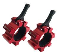 Stop disque aluminium rouge Ø51 mm x2