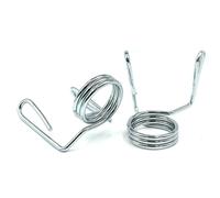 Stop Disques En Acier "Spring Collar" Pour Barres Musculation Ø 50mm (Lot De 2) Gris