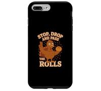 Stop Drop Pass The Rolls Dîner de Thanksgiving Amusant Turquie Coque pour iPhone 7 Plus/8 Plus