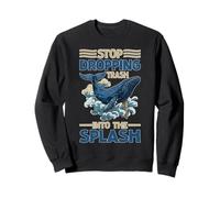 Stop Dropping Trash Into The Splash Pollution de l'océan Sweatshirt