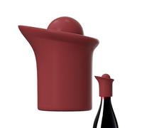 Stop Du Vin Silicone - Bouchon De Bouteille De Vin, Joint Flexible | Conservateur De Vin Longue Durée, Bouchon En Silicone Écologique Pour Le Stockage De Cuisine, Pique-nique, Compteurs De Barres