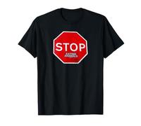 Stop Eating Animals Panneau Routier végétarien végétalien T-Shirt