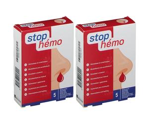 Stop Hémo - Hémostase et Cicatrisation Coton 2x5 pc(s)