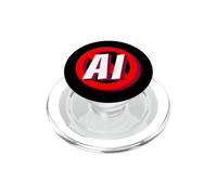Stop IA Contre L'ia Intelligence Artificielle Digital Detox PopSockets PopGrip pour MagSafe