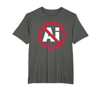 Stop Ia Contre L'ia Intelligence Artificielle Digital Detox T-Shirt