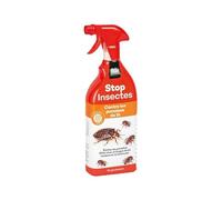 STOP Insectes Punaise de Lit 800 ml - Spray Anti-Punaises, Translucide