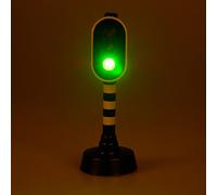 Stop light with light