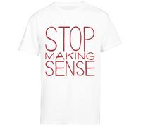 Stop Making Sense T-Shirt à Manches Courtes Homme Blanc White Men Tee Short Sleeve T-Shirt