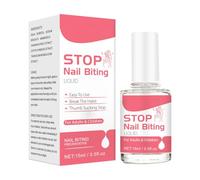 Stop Nails Lot de 2 à ongles 15 ml pour et adultes à ongles amer Sucer le pouce Stop Nails Polish Moyen efficace pour arrêter les rongeurs des ongles
