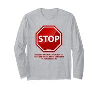 Stop - No Man Comes to The Father John 14:6 Warning Sign Manche Longue