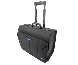 Stop Ocean Plastic 46216 RPET Samar Valise à roulettes pour ordinateur portable avec système de trolley verrouillable, 2 serrures à combinaison, poche plaquée DIN A4, env. 39 x 47 x 24 cm, anthracite,