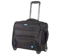 Stop Ocean Plastic RPET Business 46215 Valise à roulettes en Pet recyclé pour Ordinateur Portable 17" Noir env. 38 x 45 x 23 cm, Noir, ca. 38 x 45 x 23 cm, Chariot pour Ordinateur Portable RPET. Stop