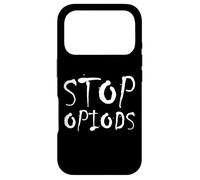 Stop Opiods - End The Opiod Epidemic - Anti Drugs Opiates Coque pour iPhone 17 Pro