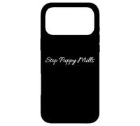 Stop Puppy Mills T-Shirt Don't Shop Adopt The Homeless Dogs Coque pour iPhone 17 Pro Max