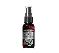 Stop-Rouille Spray Anti-Rouille, Traitement Antirouille pour Intérieur et Extérieur, Convertisseur de Rouille à Effet Immédiat, Spray Vaporisateur Coloris gris Aluminium 30 ml