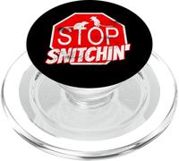 Stop Snitchin' Tattle Company Vif de Rat PopSockets PopGrip pour MagSafe