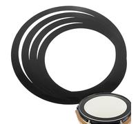 Stop Voice Coil - Ensemble d'accessoires de percussion pour sourdines de batterie, fourniture de sourdine de pratique durable pour la réduction du son de la caisse claire, | Silent Drums Training Pad