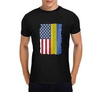Stop War I Stand with Ukraine Drapeau Ukrainien Top Support Ukraine Jumper, Homme Noir 05, Taille S