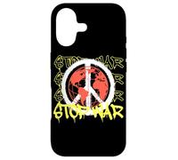 Stop War Peace Sign Graffiti Streetwear Coque pour iPhone 17