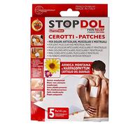Stopdol 5 Parche Arnica 9 X 14 cm pour adultes, idéal pour utilisation pratique, format pratique