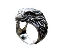 STOPI Nouvelle Arrivée Design Tête d'aigle Tendance Bague Animale pour Hommes Mode Bijoux De Haute Qualité