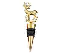 Stopper De La Bouteille De Vin De Cerf - Bouteilles De Bouteille De Vin - Personnalisé Christmas Shape Wines Vins Stopper, Vintage Vins Cadeaux Pour L'anniversaire De Mariage Force