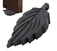 Stopper de la porte des feuilles - bloc de coin flexible, porte-glissement, accessoire de maison décoratif créatif | Durablle Rubber STOP avec une forme mignonne, sécurissez un dispositif anti-slam po