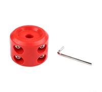 Stopper pour treuil Rubber pour Guide Câble UTV Stopper pour(Red) | Réduit rebonds, protège moteur pour treuil, évite dommages câbles, installation simple, usage tout-terrain