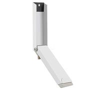 Stoppers de porte pour le bas de la porte, pas de bouchon de porte de forage, porte-porte pour garder la porte ouverte, bouchon anti-bruit sous la porte, butées de chute et installation facile (Blanc)